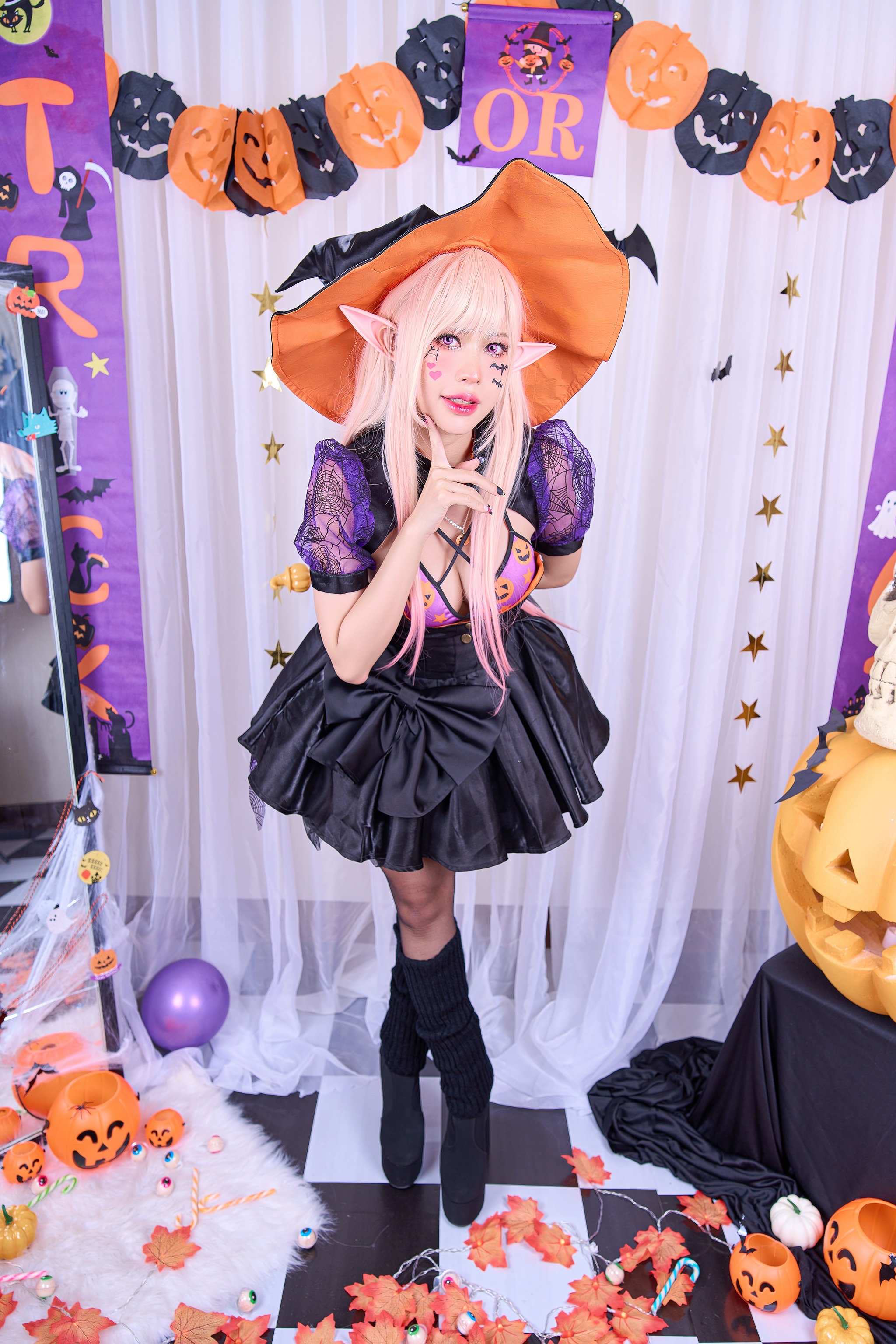 图片[1]-PingPing – NO.054 Marin Kitagawa Hallowee[44P]-XikXak